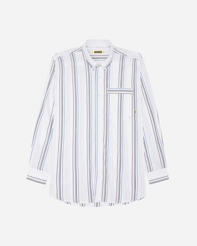 Yuzo Pin Shirt - White