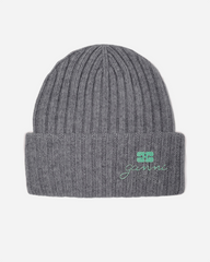 Core Future Wool Knit Beanie - Charcoal Grey