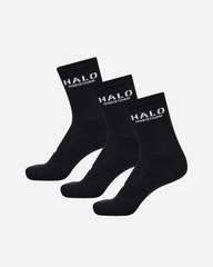 Halo Essential Cotton Socks - Black