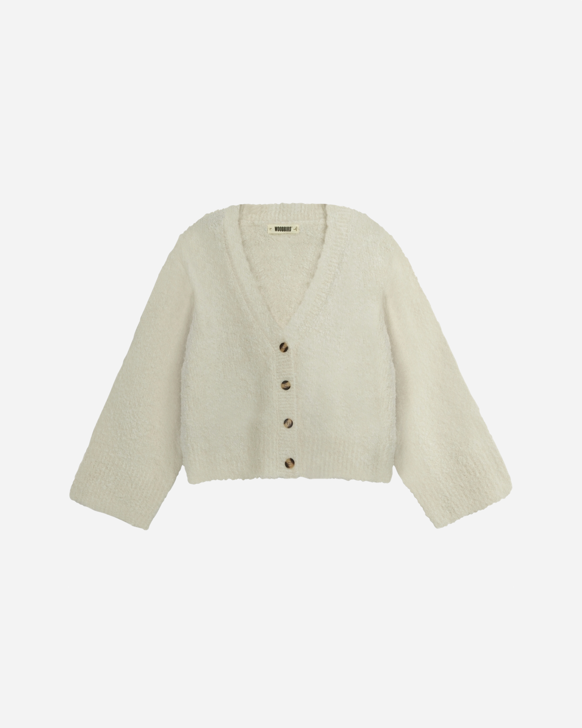 Ea Teddy Cardigan - Off White