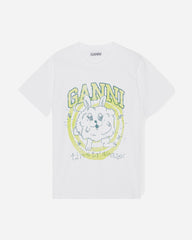 Basic Jersey Bunny Relaxed T-shirt - Bright White