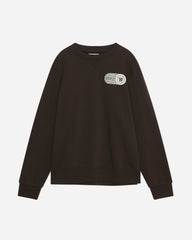 Tye Print Sweatshirt - Black Coffee
