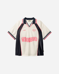 Waka S/S Sports Polo - Off White-Navy