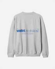 Zhang Hao Crew - Grey Melange