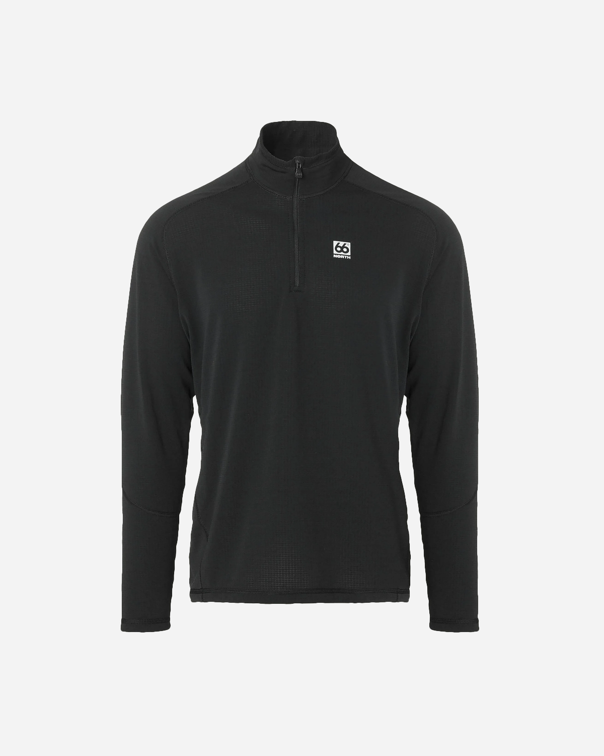 Grettir Zip Neck - Black