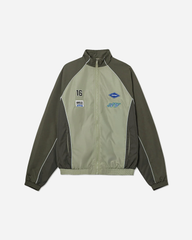 Oversized Track Jacket Two-Tone - Laurel Oak