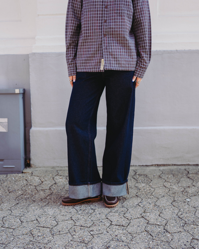 Noel Fold Jeans - Raw Blue