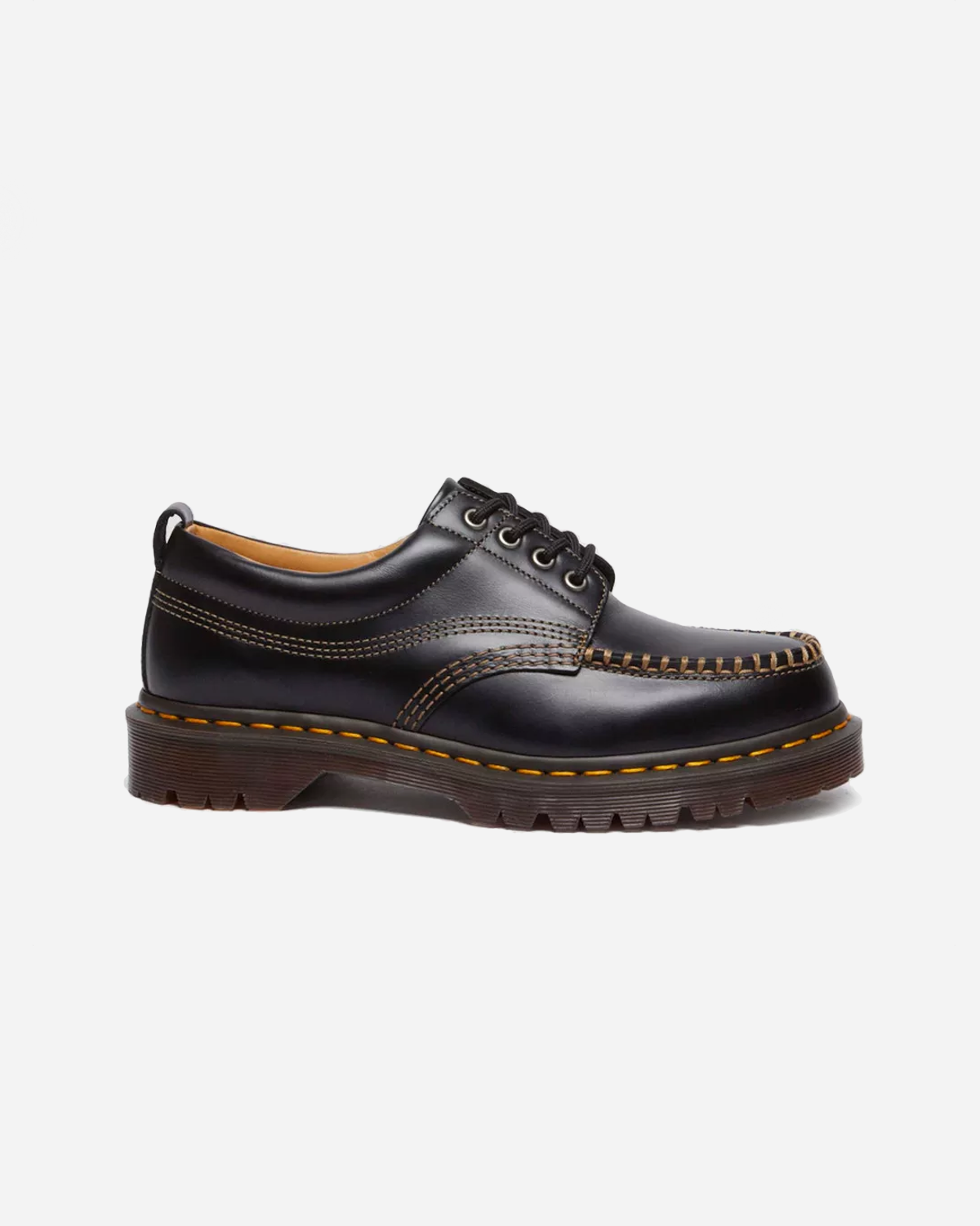 Lowell Moc Toe - Black Analine