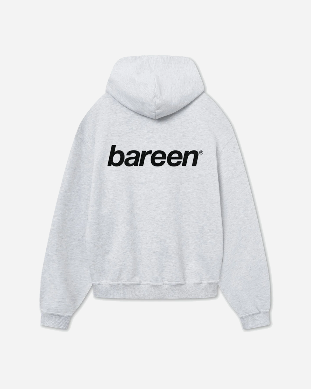 Oversized Hoodie Logo - Cloudy Grey
