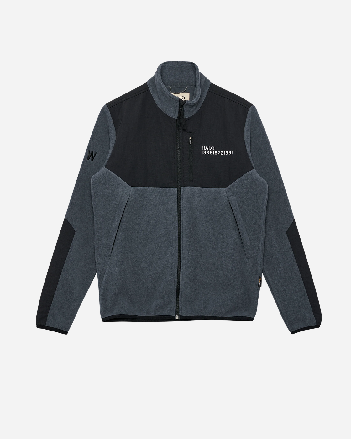 Halo Blocked Zip Fleece