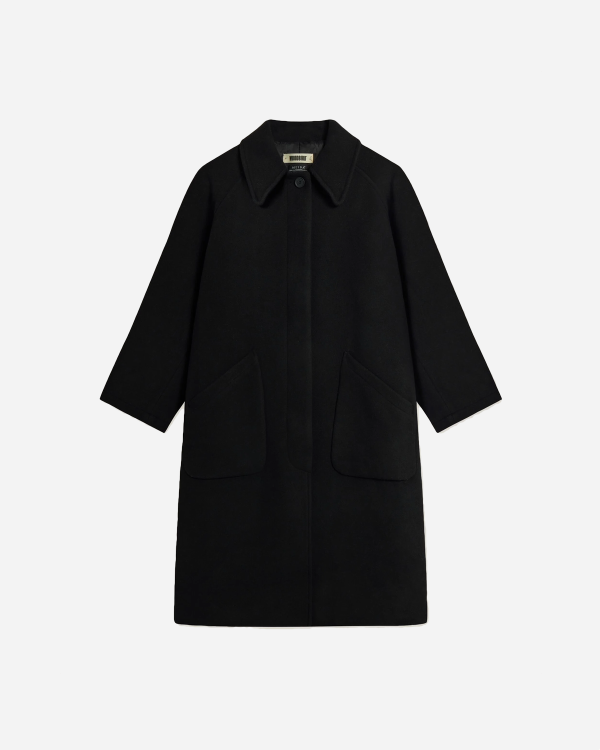 Brenna Wool Coat - Black