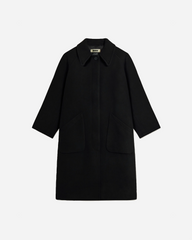 Brenna Wool Coat - Black