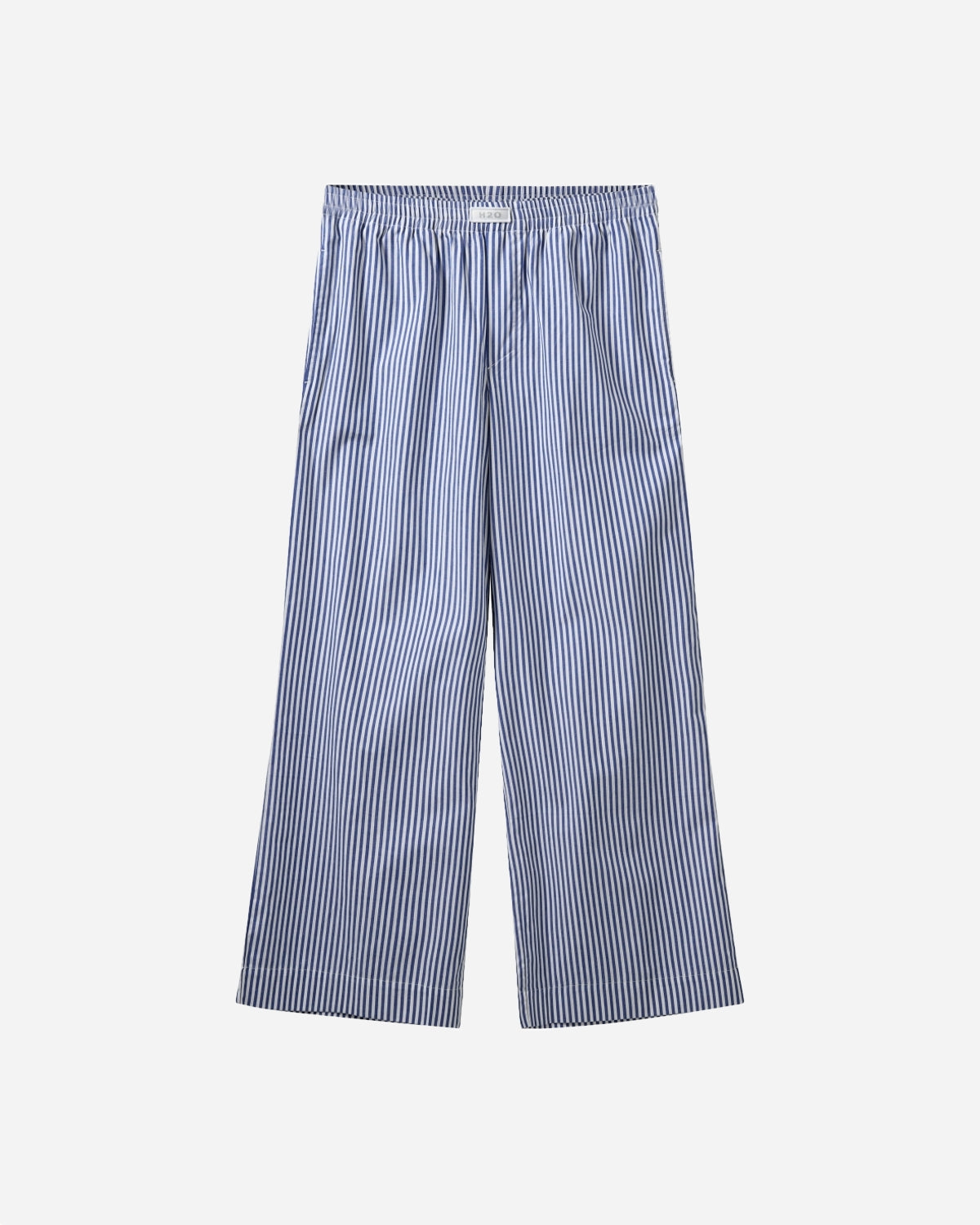 Rønne Essential Pajamas Pants - Blue/White Stripe