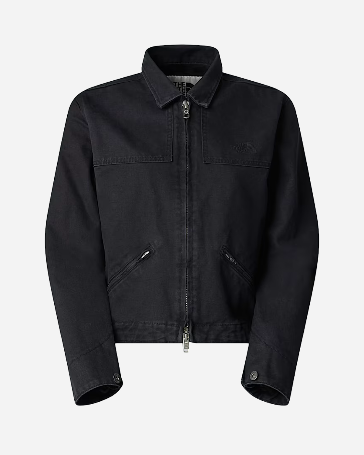 Womens Cedar Canvas Work Jacket - Black