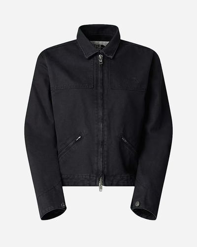 Womens Cedar Canvas Work Jacket - Black