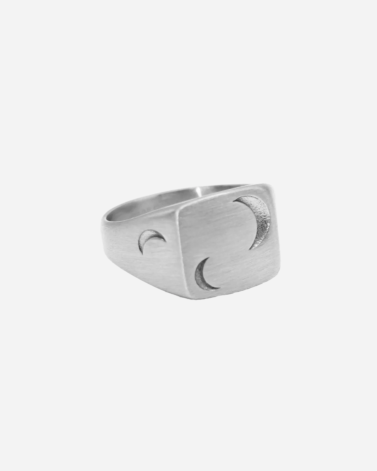 Half Moon Signet Ring