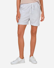 Sidse Striped Shorts - White/Sand