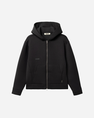 Fuji Scuba Zip Hoodie - Black