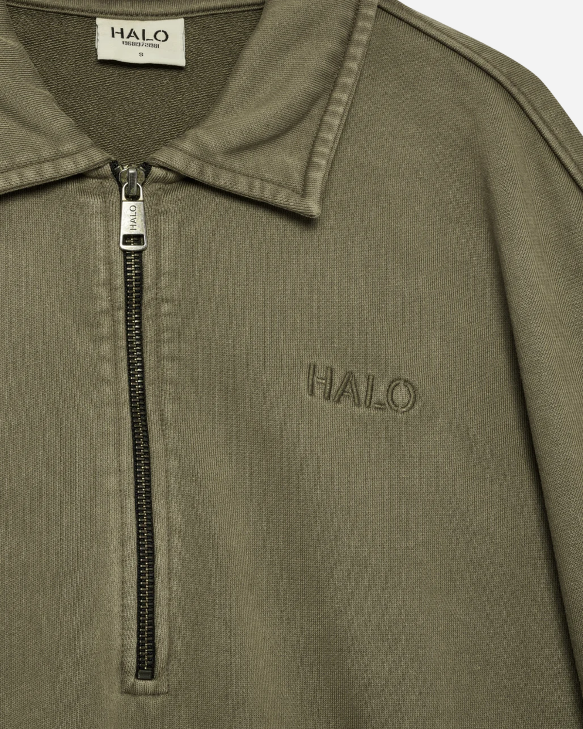 Halo Boxy Polo Sweat