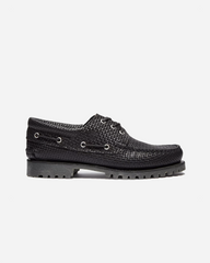 Auth Boat Shoe - Black Full Grain W Dark Brown