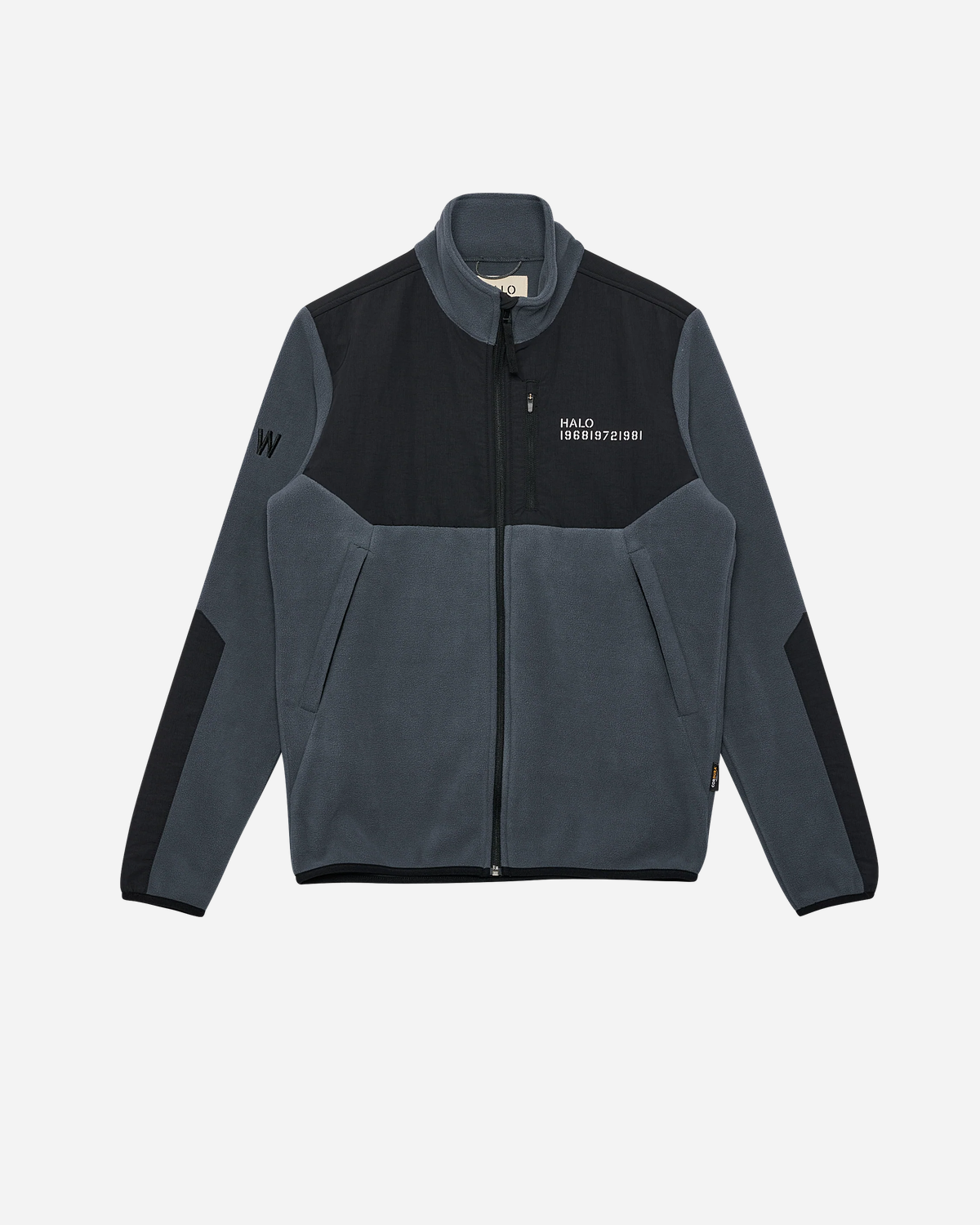 Halo Blocked Zip Fleece