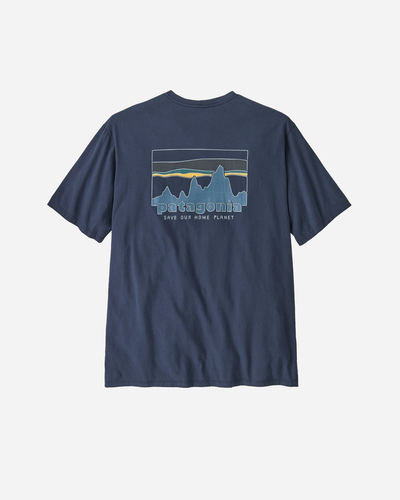 M's '73 Skyline Organic T-Shirt - New Navy