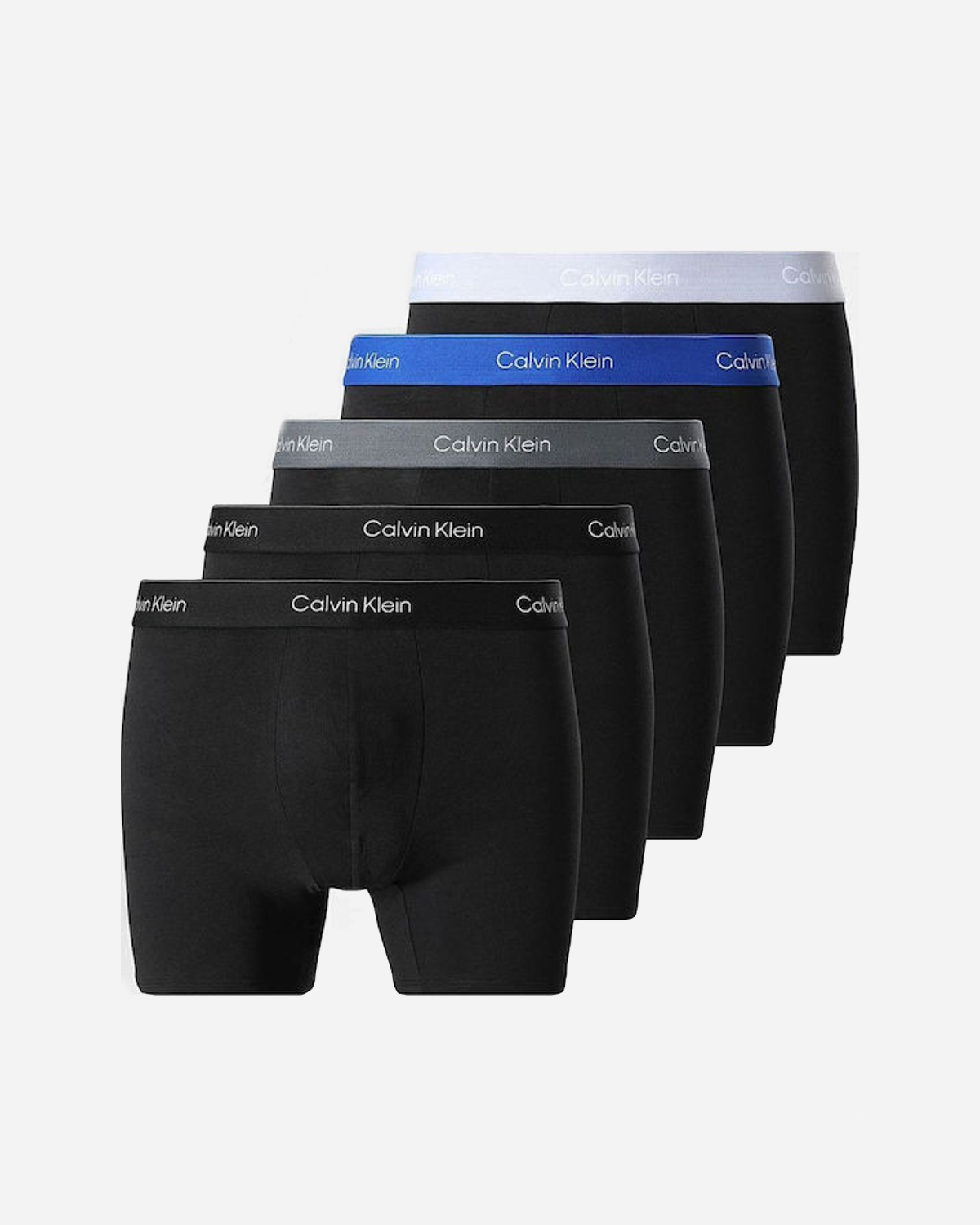 5 Pack Boxer Briefs Cotton Stretch