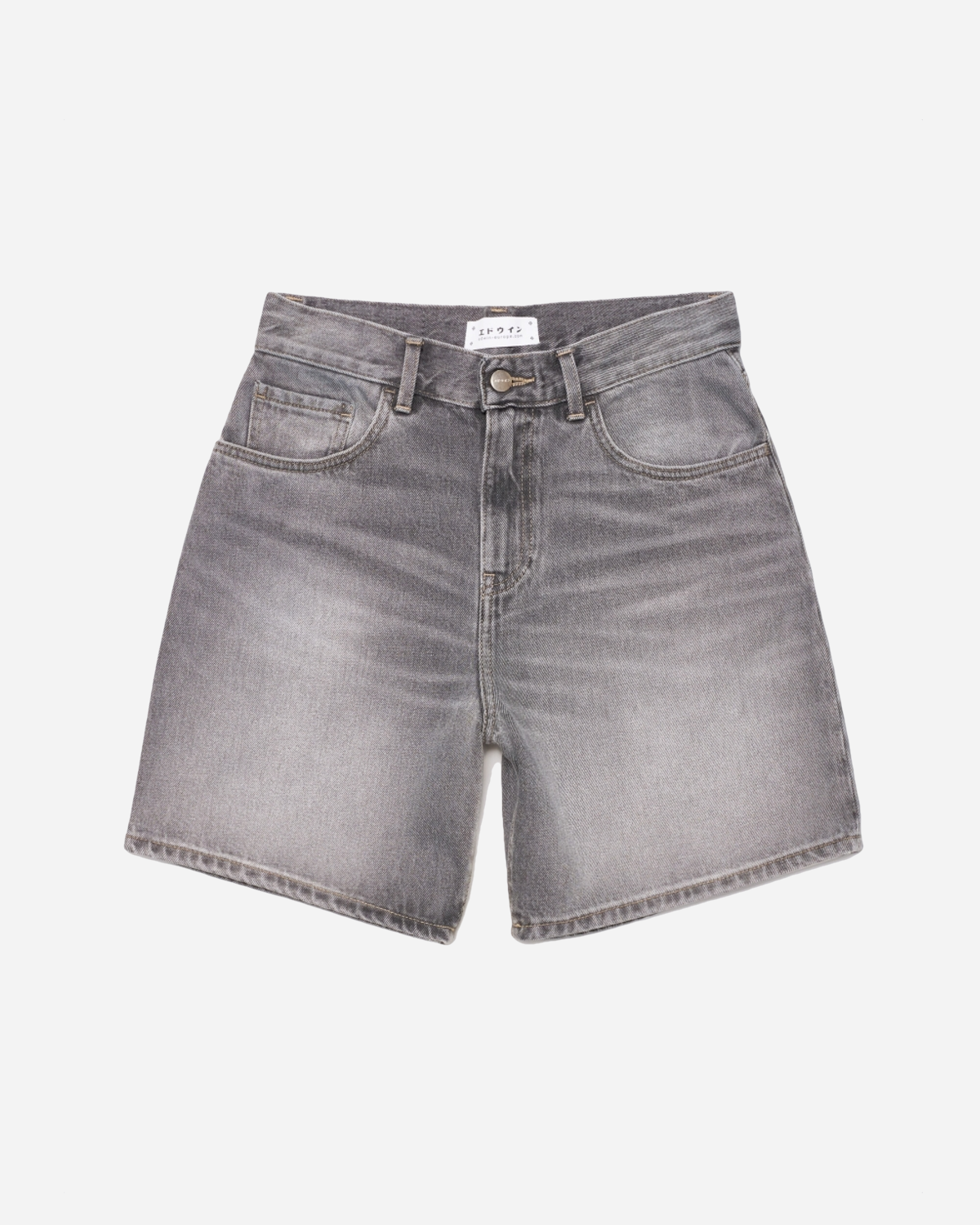 W' Cleo Short-Black  - Moonstone Wash