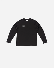 Recycled Oversized Longsleeve - Black