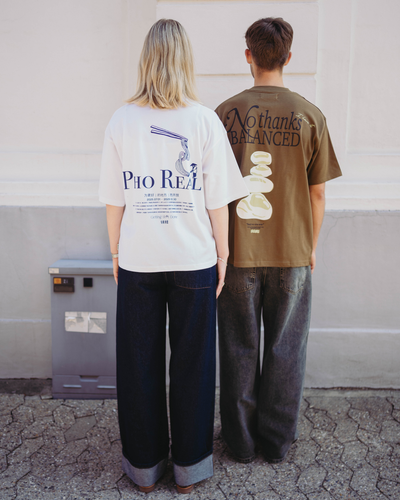 Baine Balance tee - Dark Brown