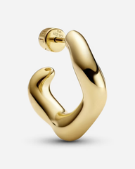 Anil Hoop Large Left  - Gold