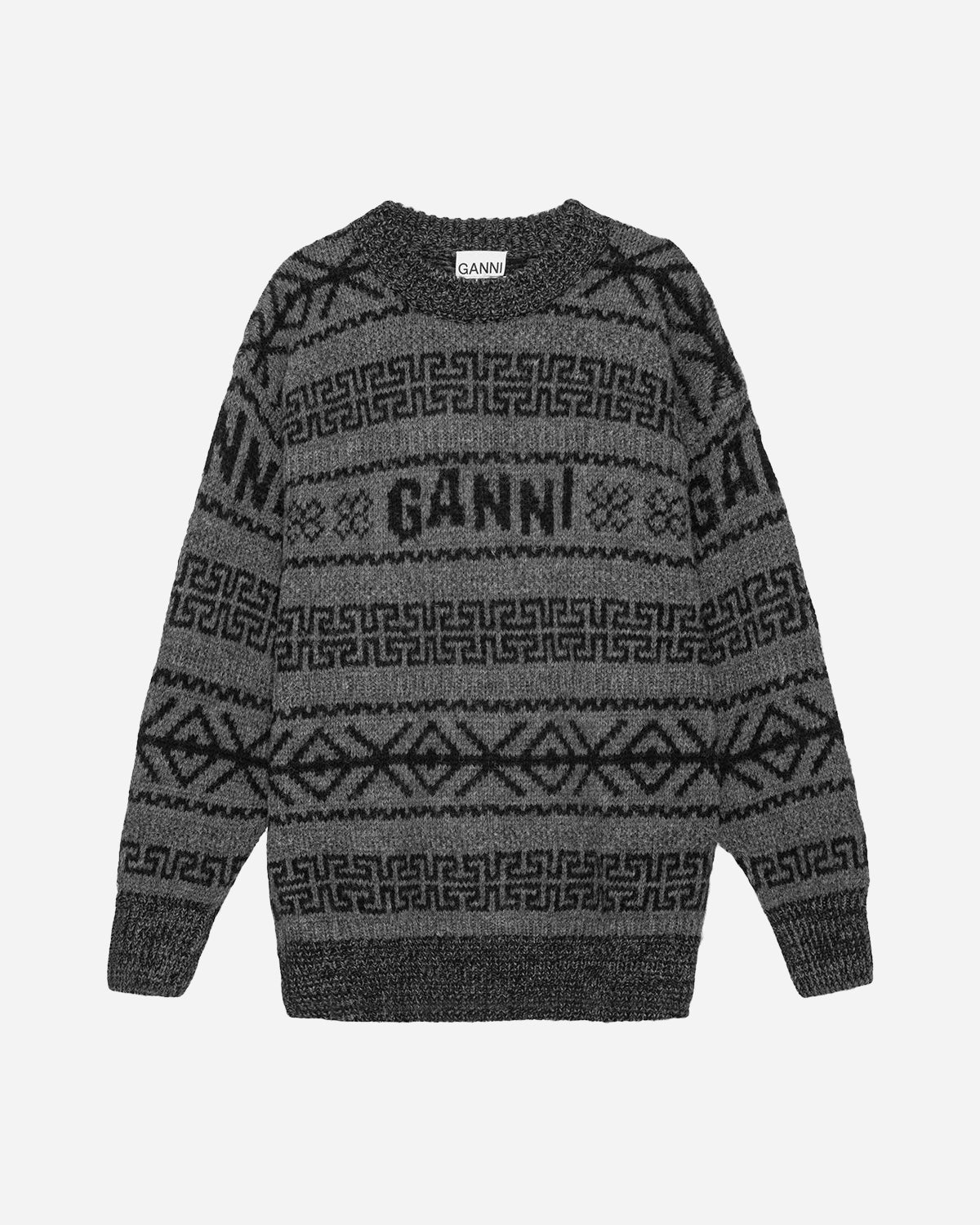 Lambswool Pullover - Charcoal Grey