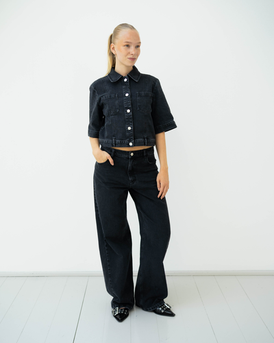 NO 05 - Black Washed Denim