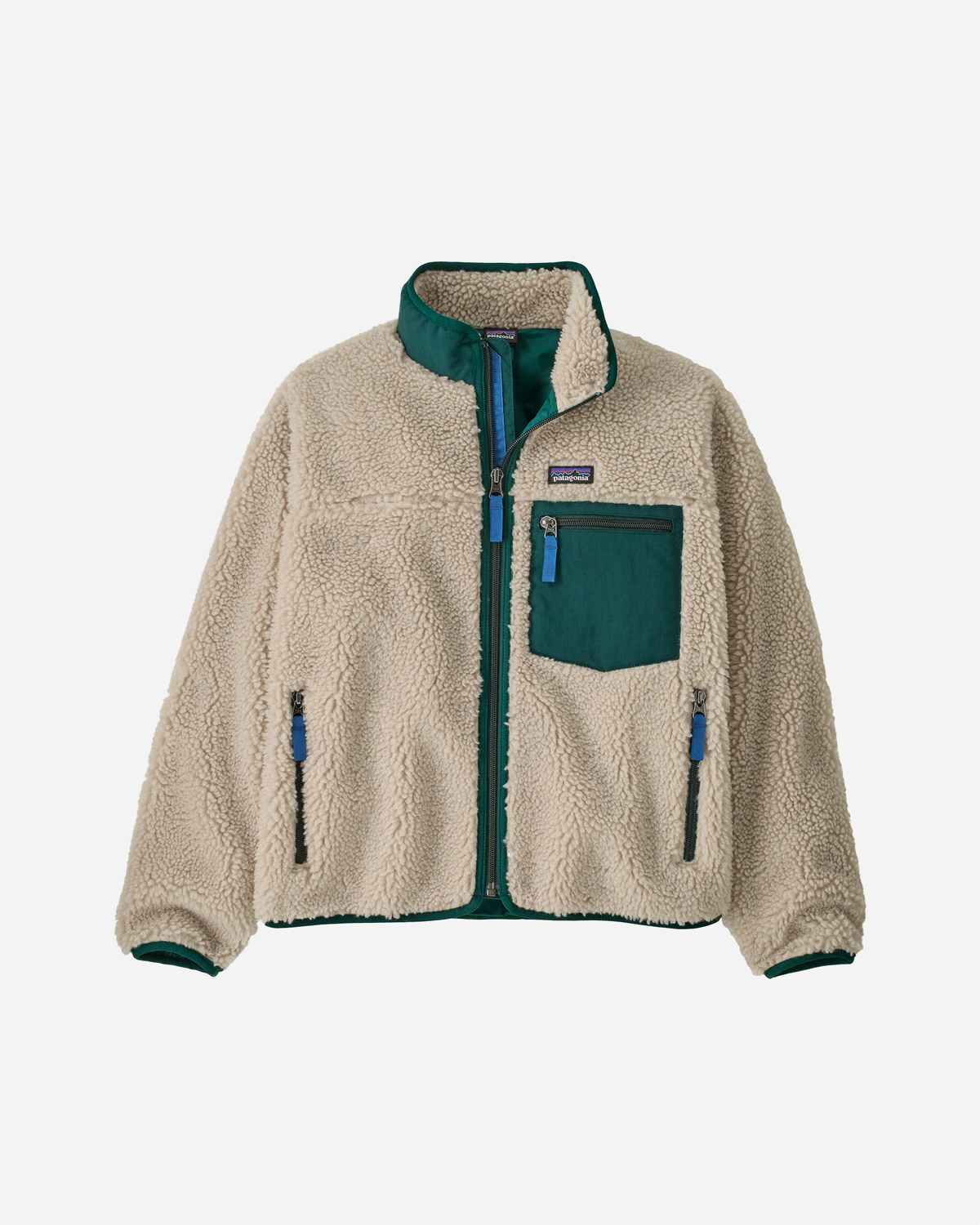 K's Retro-X Jkt - Natural w/Cascade Green