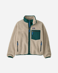 K's Retro-X Jkt - Natural w/Cascade Green