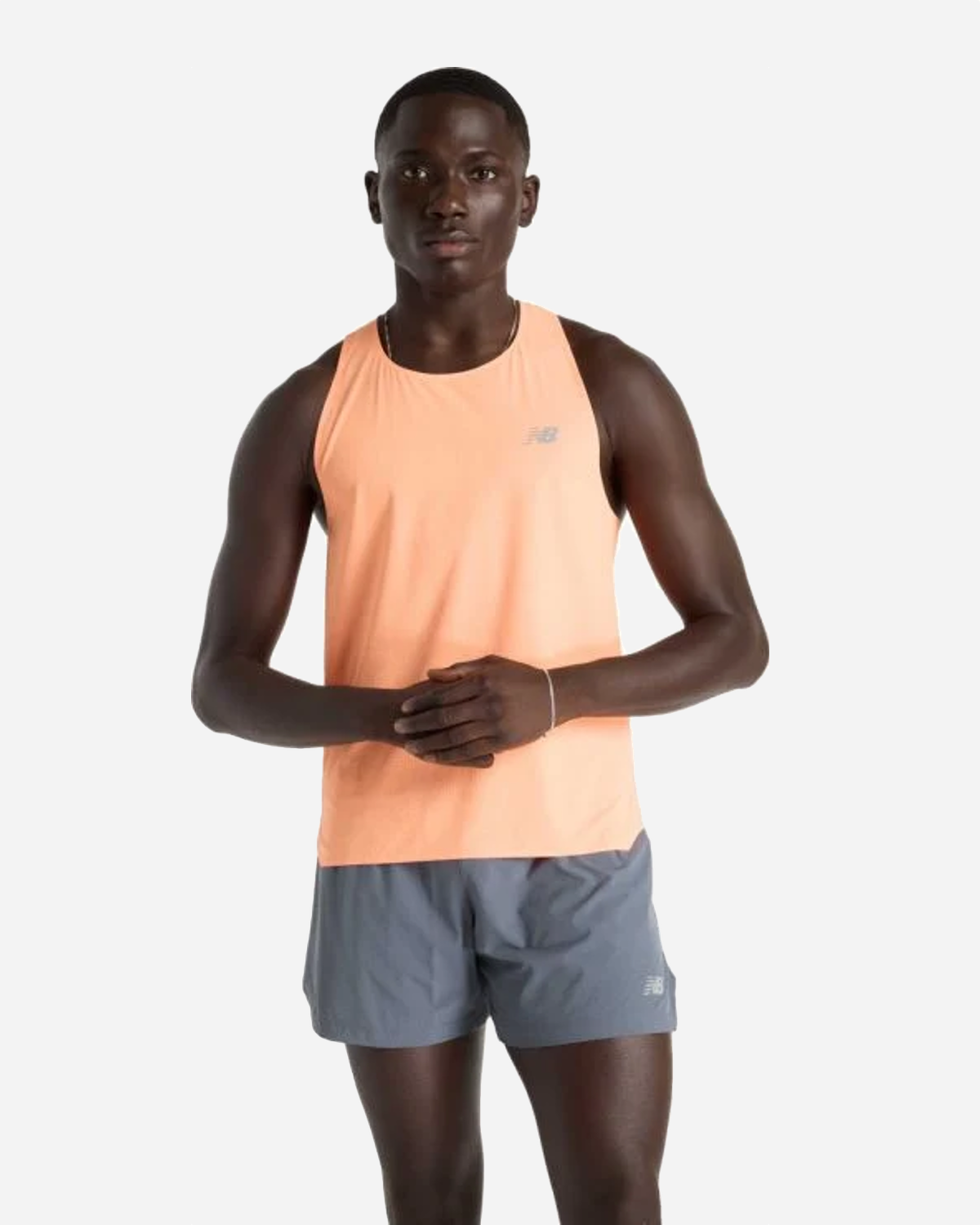 Race Day Ultra Light Singlet - Hot Mango