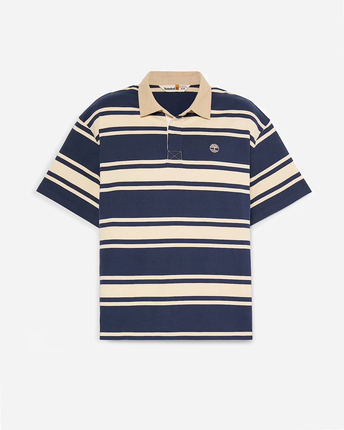 SS Striped Rugby Polo