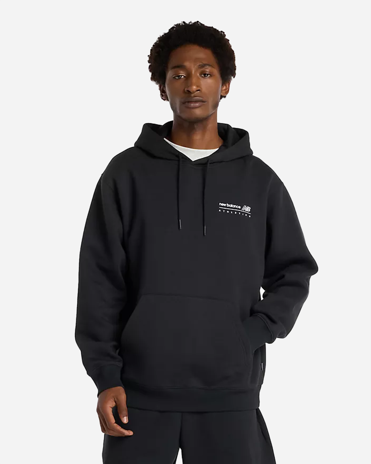Linear Graphic Fleece Hoodie