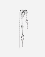 Swift Earring 03 Left  - Silver