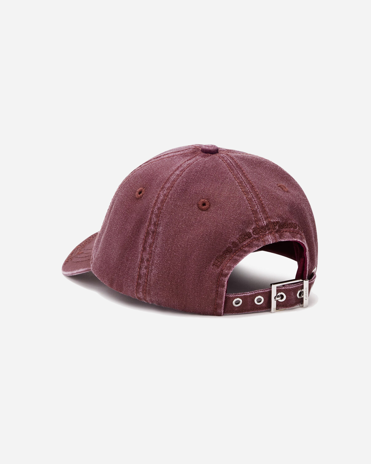 Ganni Washed Cotton Cap