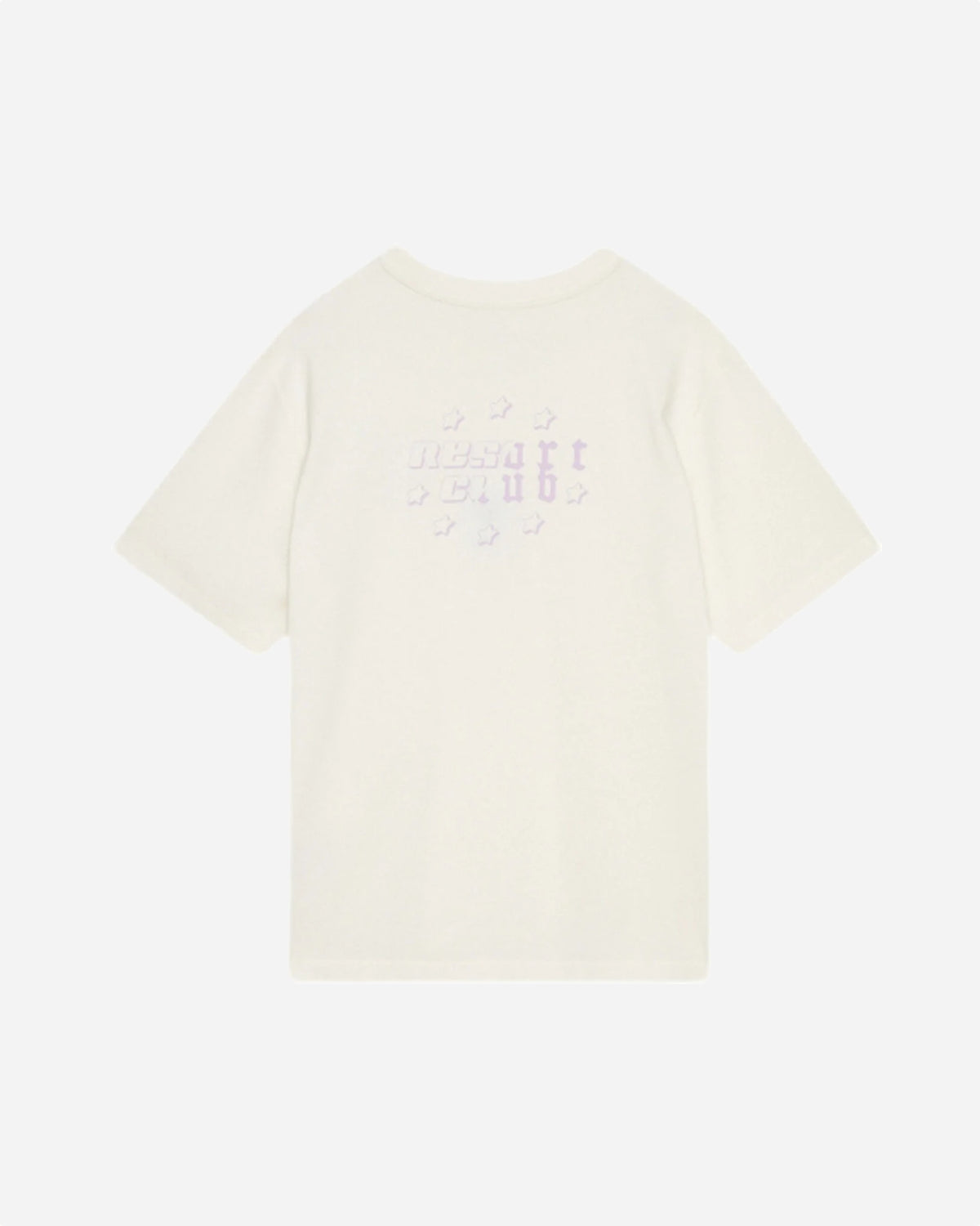 Asa Resort Club T-shirt GOTS - Off-white