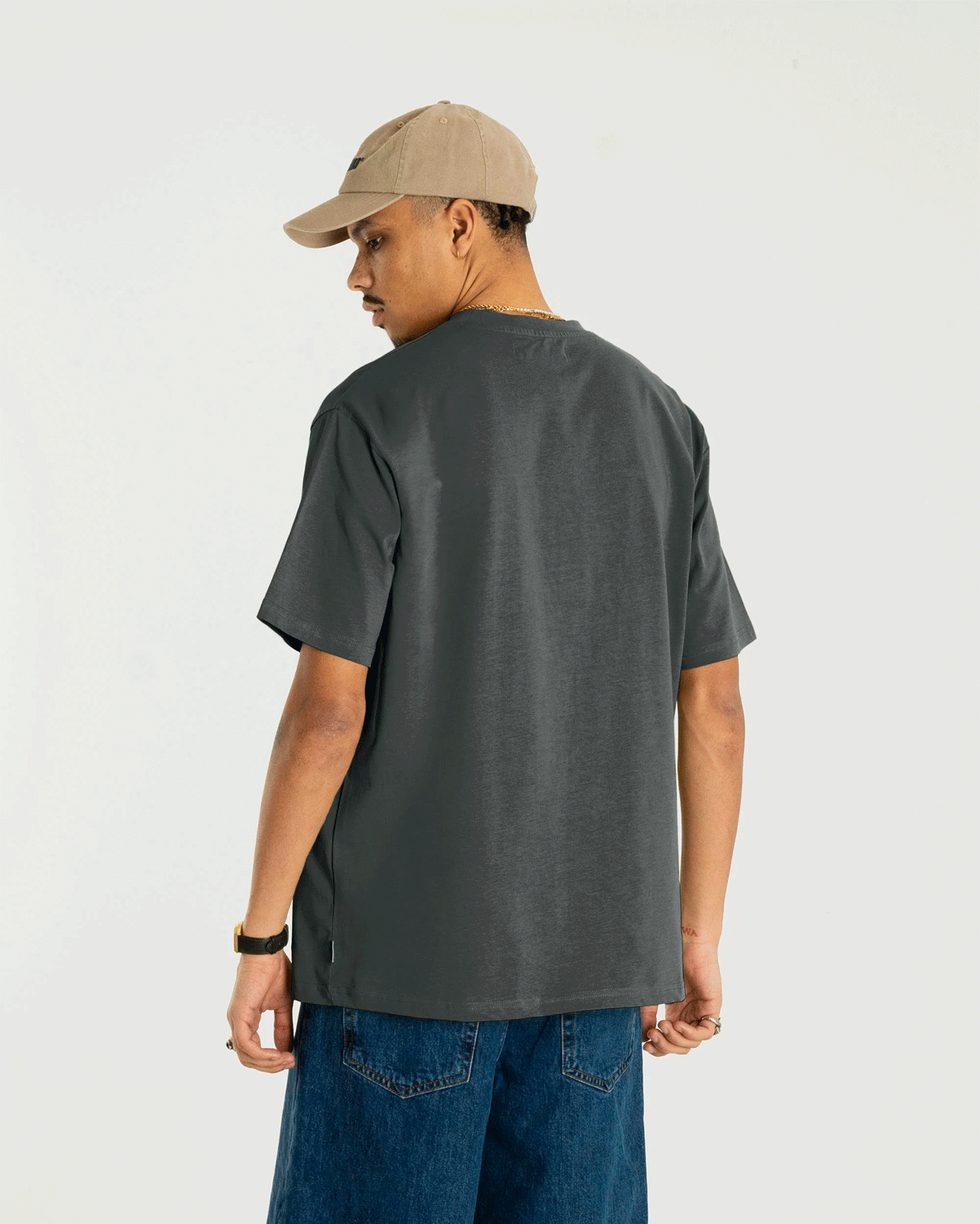 Baine Base Tee - Forrest Green