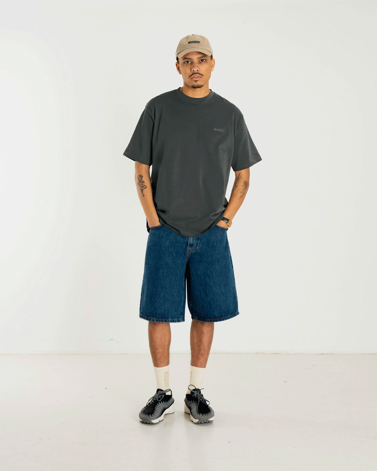 Baine Base Tee - Forrest Green