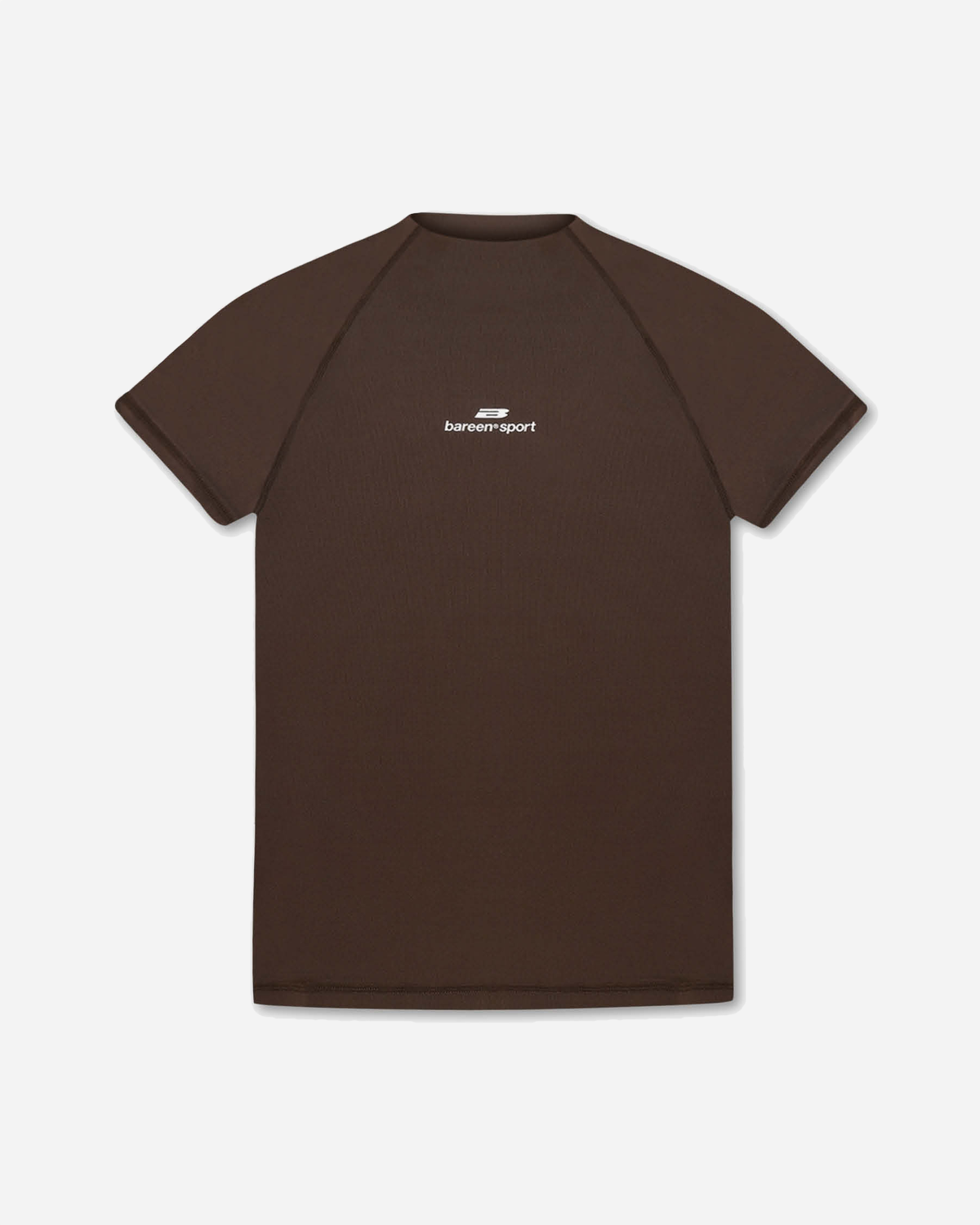 Wmns Mock Neck Stretch T-shirt - Delicioso
