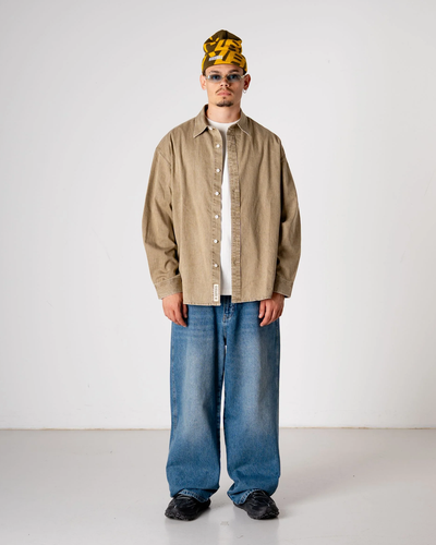Jong Washed Shirt - Stone