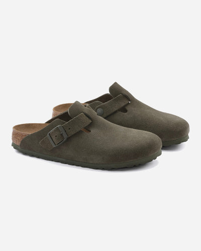 Boston Suede Leather Regular - Thyme