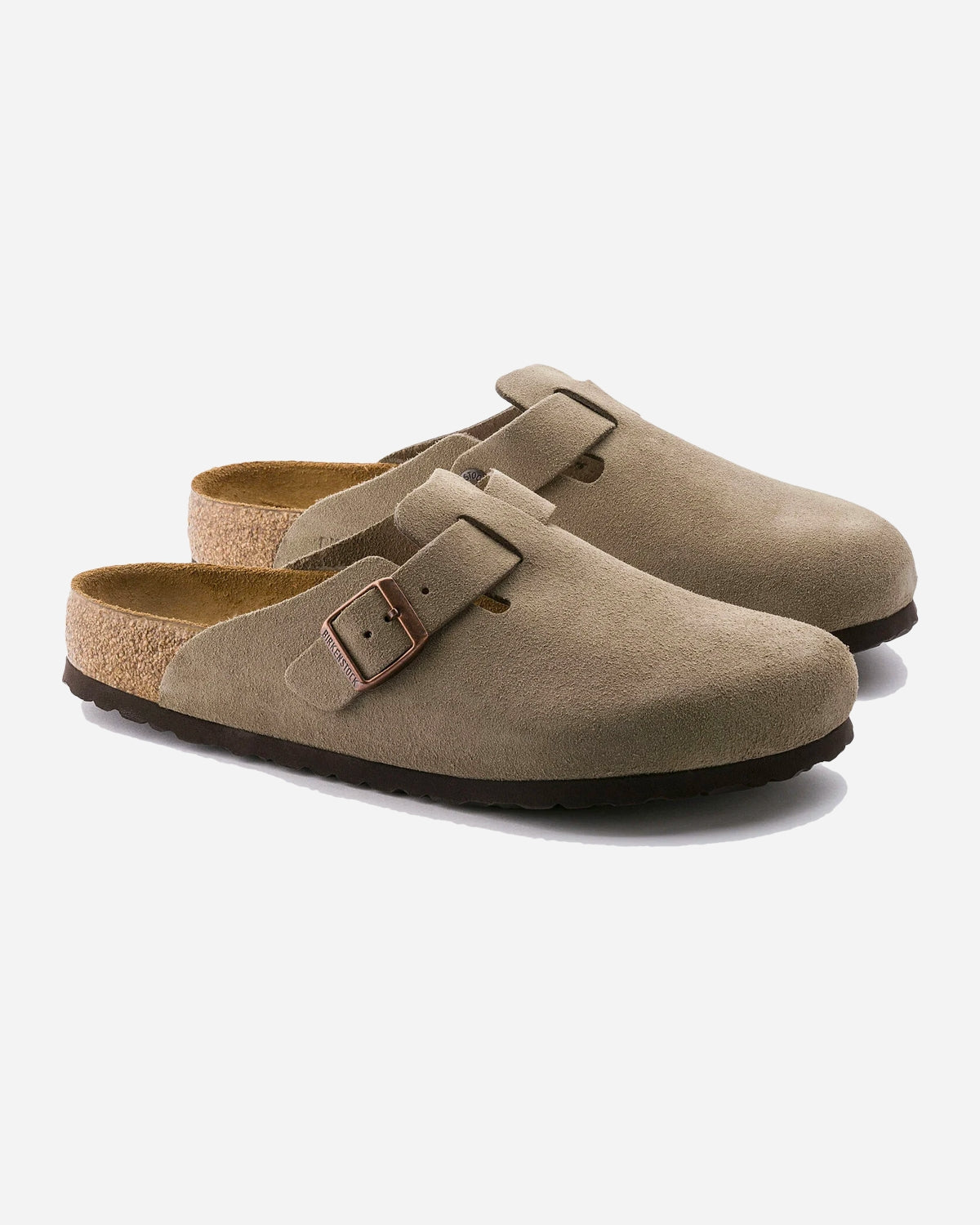 Boston Suede Leather Regular Taupe - Main Image