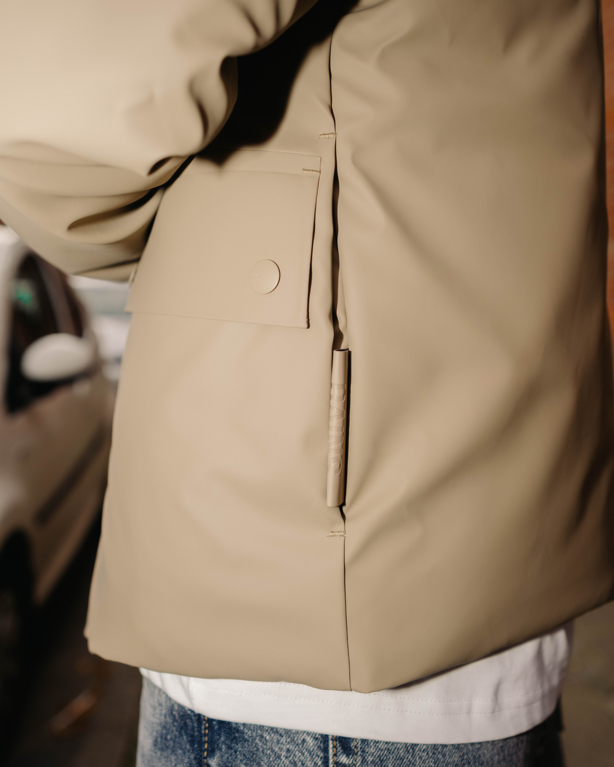 Nome Short W Parka W3T3 - Beige