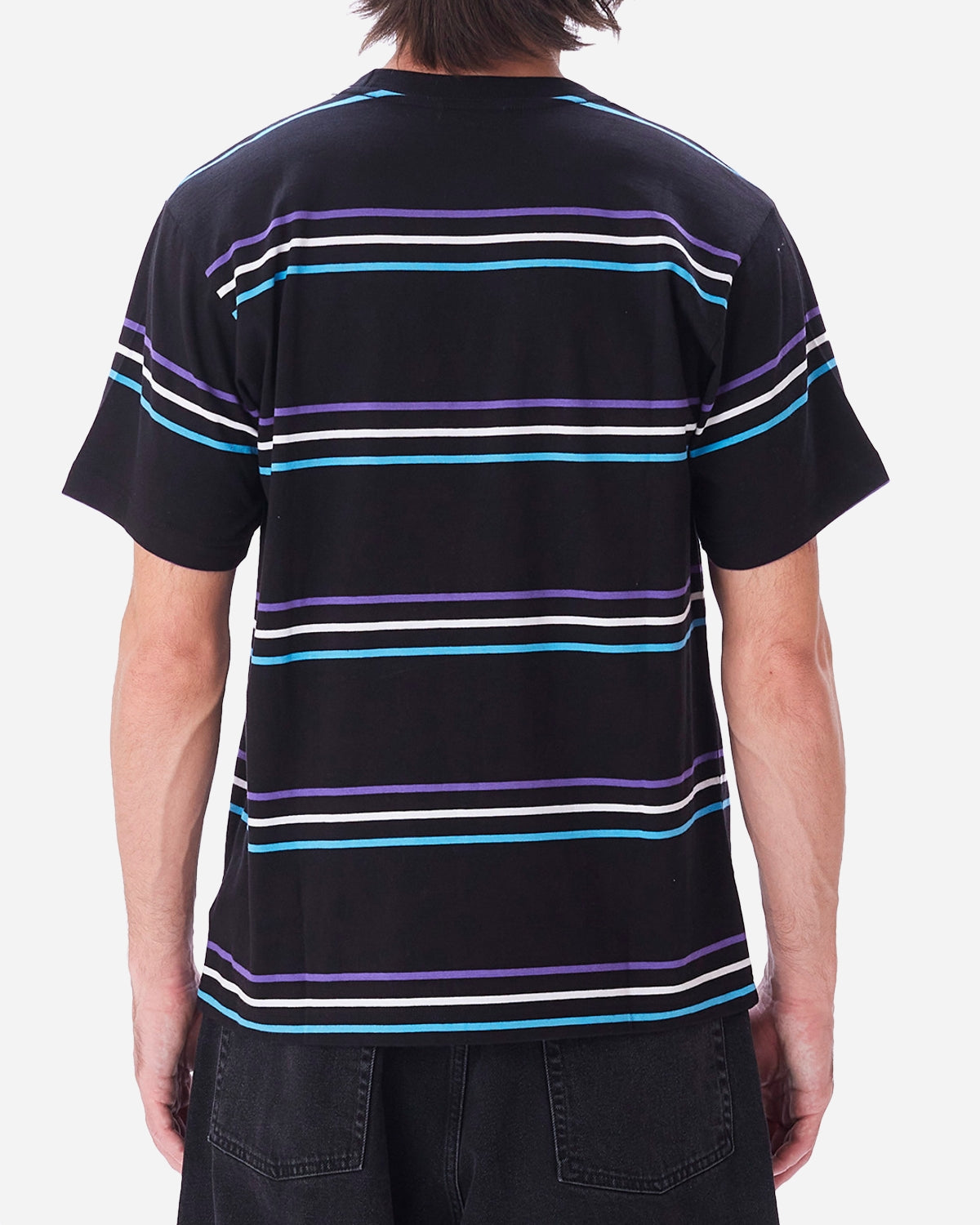 Montrose Stripe Tee Ss - Black Multi