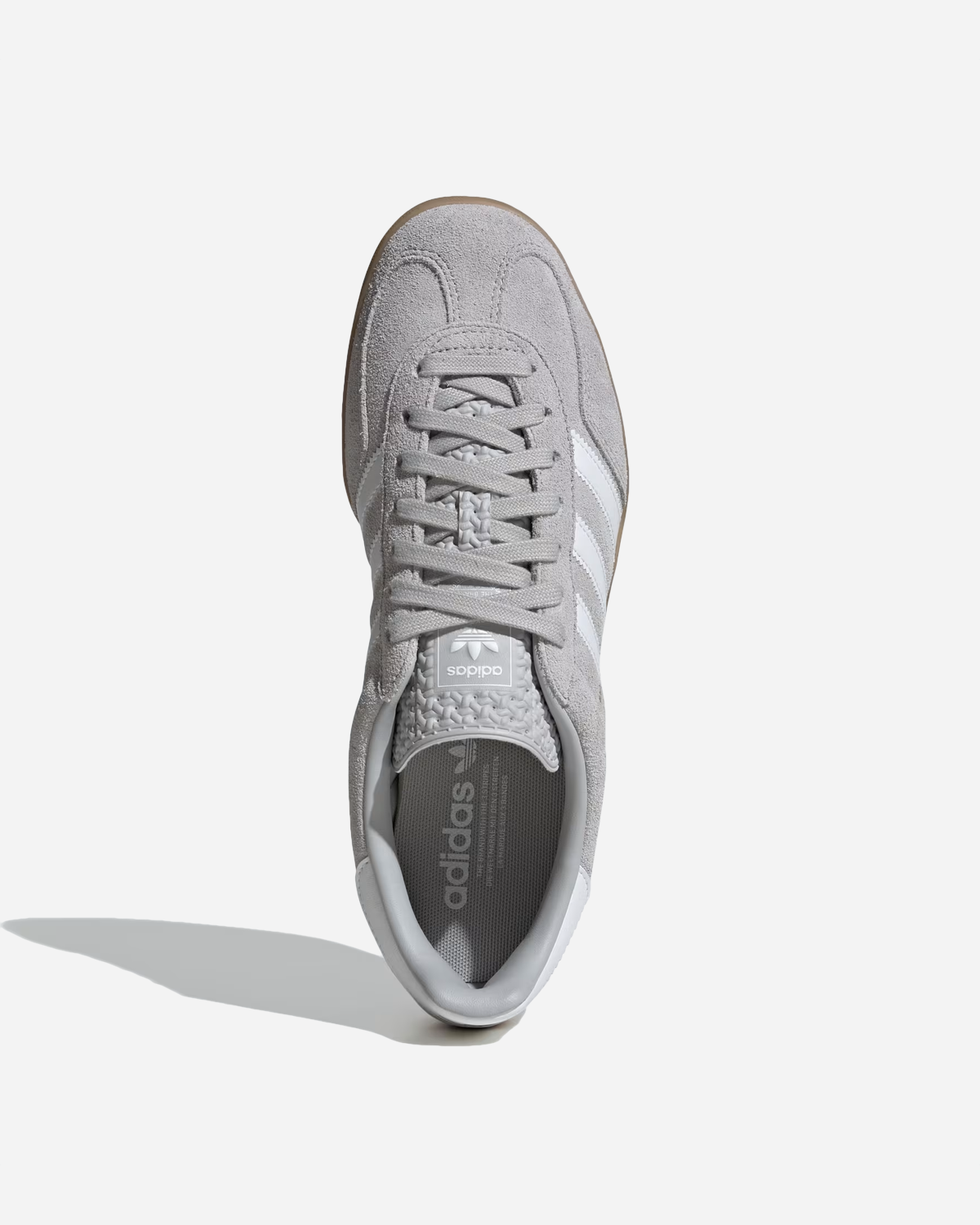 Gazelle Indoor - Grey Two / Cloud White / Gold Metallic